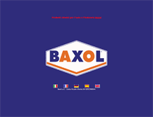 Tablet Screenshot of baxol.com